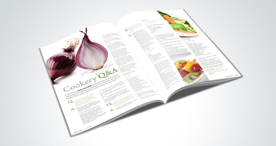 sisters magazine design